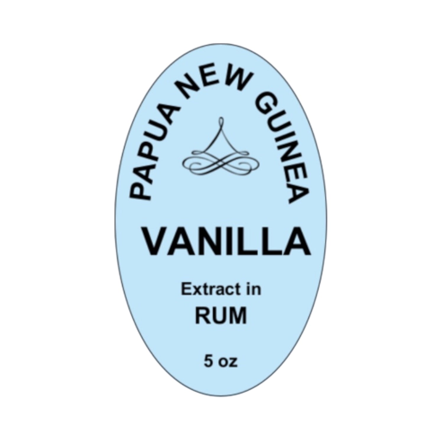 Vanilla Extract- Papua New Guinea (extracted in rum) 5oz